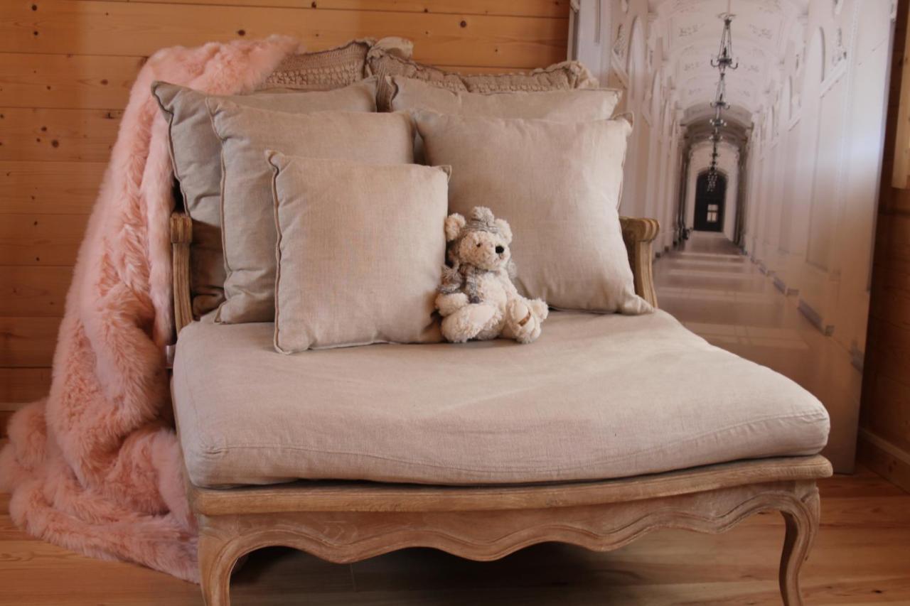 Chambre Studio Photo Chalet Sdb Partagee A Proximite Chavagne Exterior foto